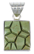 Turquoise Sterling Silver Southwest Pendant YX73885